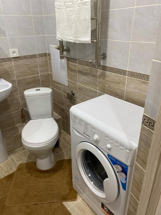 Суперкомфортная 1-Ком Квартира В Самом Центре Г.Алматы อัลมาตี ภายนอก รูปภาพ